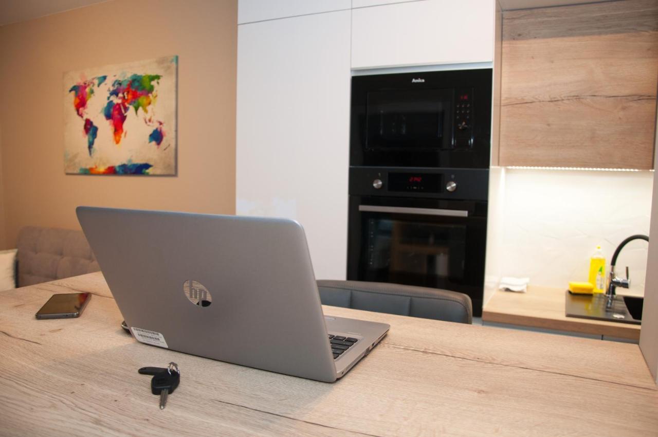 Apartament Cybernetyki Mokotów Varsó Kültér fotó
